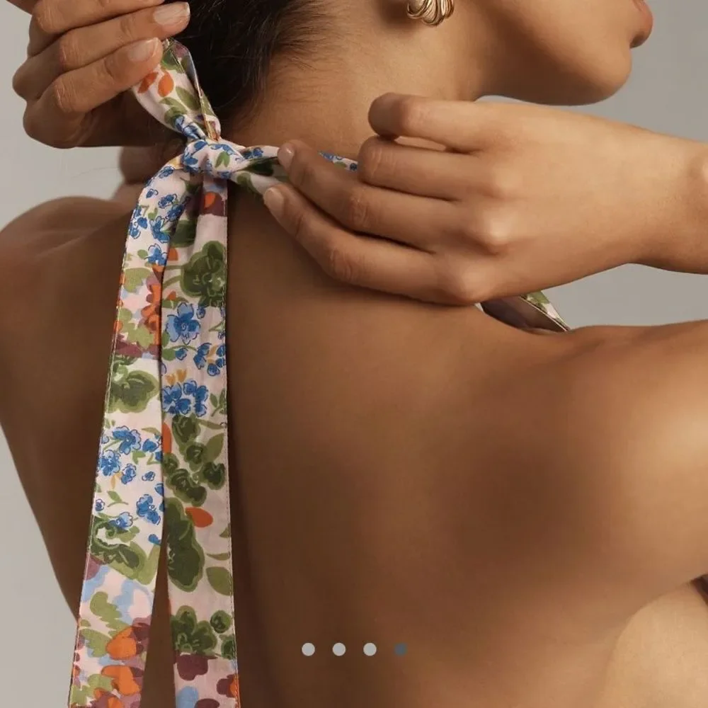 Anthropologie Floral Mini Dress - Multicolor - Picture 3 of 3
